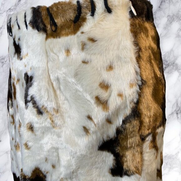 AKIRA Dont Think About It Cow Print Mini Skirt - Picture 12 of 12